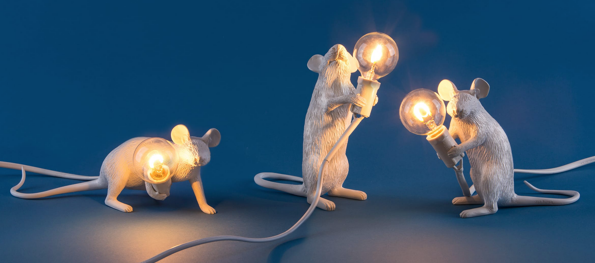 Seletti Mouse Lamp  Standing - SELETTI - Homeware - Paloma + Co Adelaide Boutique