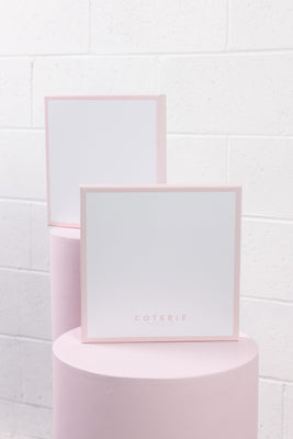 Coterie Studio Wave Pink Plate