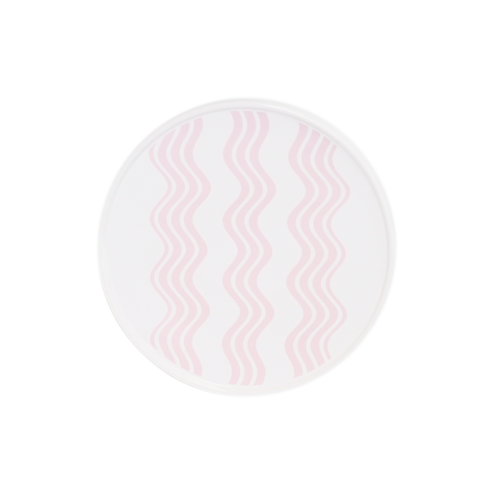 Coterie Studio Wave Pink Plate