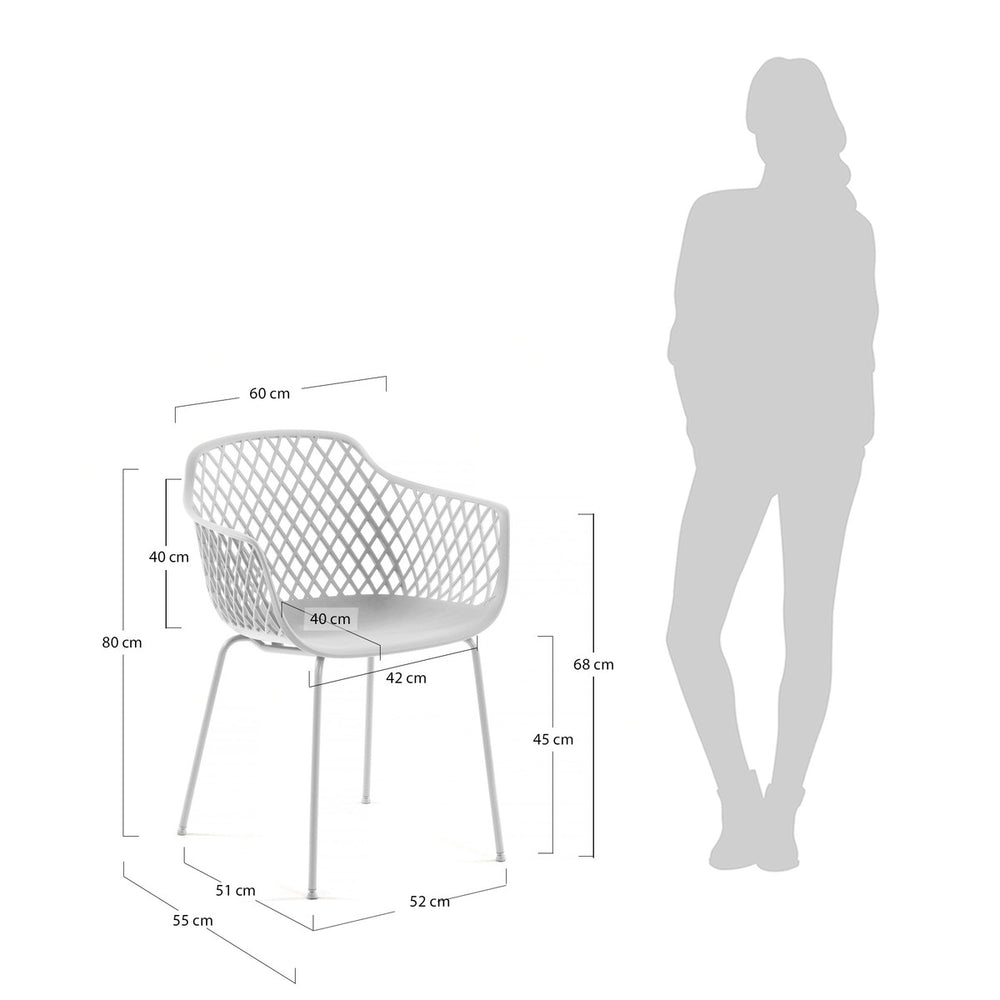 La Forma Quinn Arm Chair