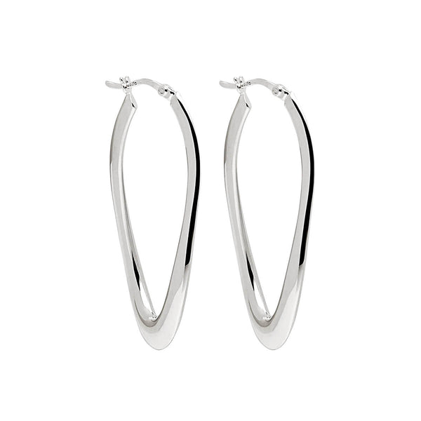 Najo Basta Silver Hoop Earring