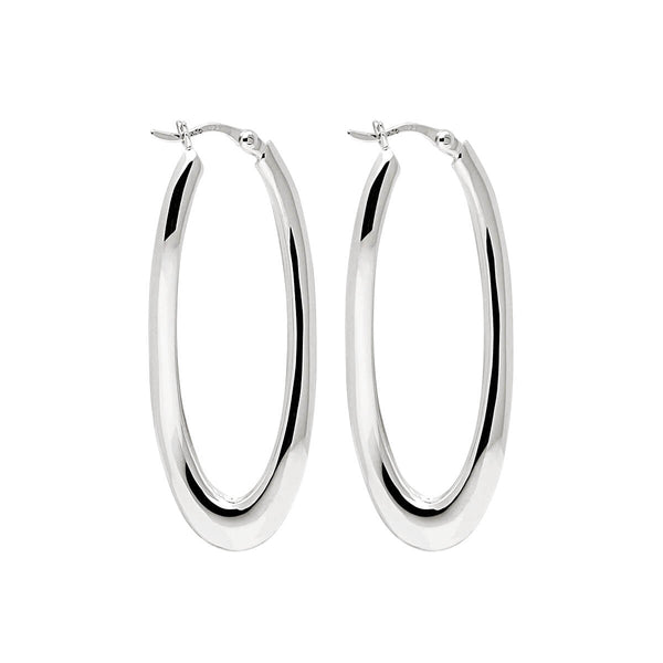 Najo Basta Silver Hoop Earring