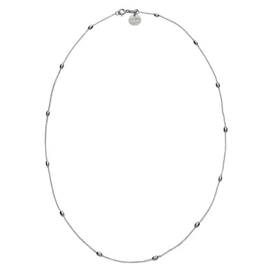 Najo Like A Breeze Silver Necklace 45cm