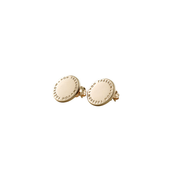 Von Treskow Yellow Gold Studs - Von Treskow - Jewellery - Paloma + Co Adelaide Boutique