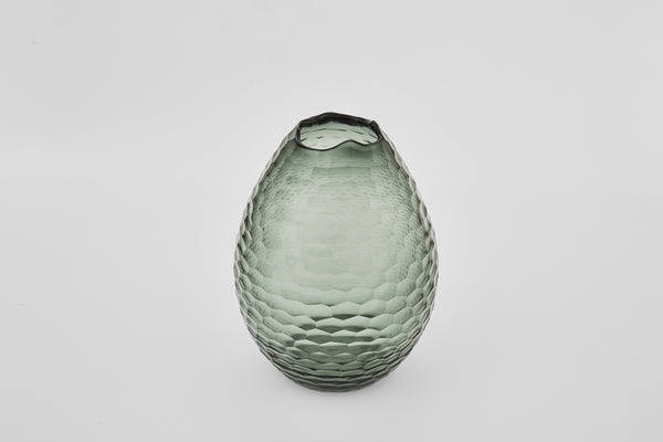 The Foundry House Brilliant Glass Sky Vase