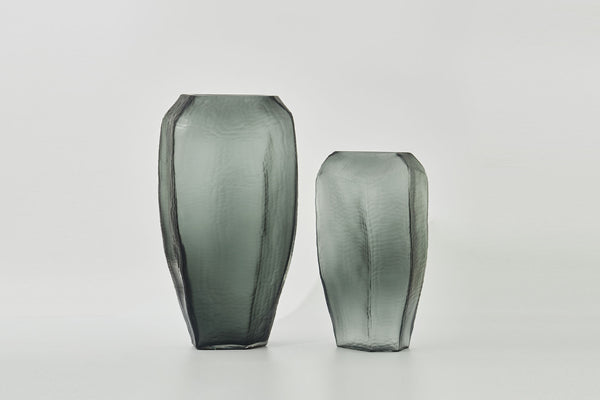 The Foundry House Dune Vase Smoke