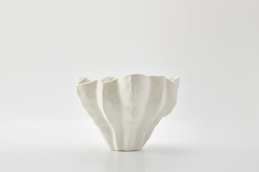 The Foundry House Flute Bowl Ivory