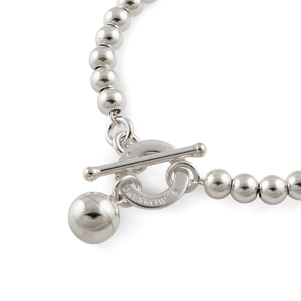 Von Treskow BALL BRACELET WITH VT DISC & SILVER BALL - Von Treskow - Jewellery - Paloma + Co Adelaide Boutique